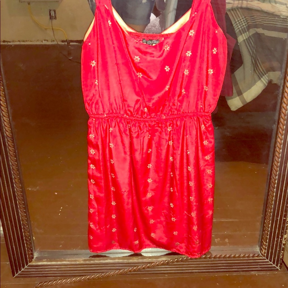 Red dress